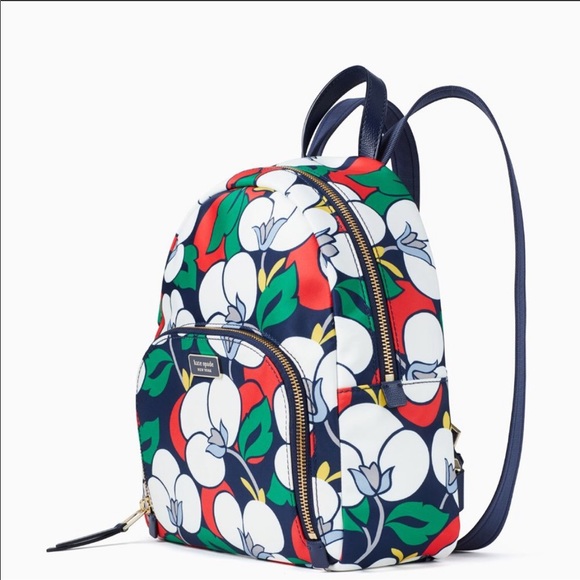NWT Kate Spade Women's Dawn Breezy Floral Backpack - Picture 2 of 10